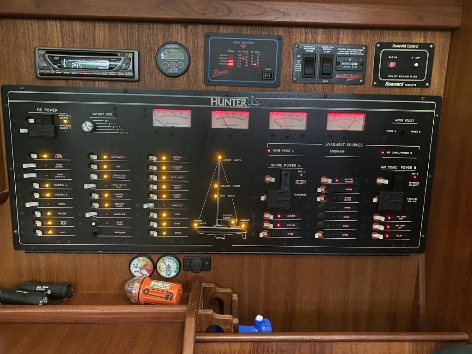 1996 Hunter Legend 40.5
