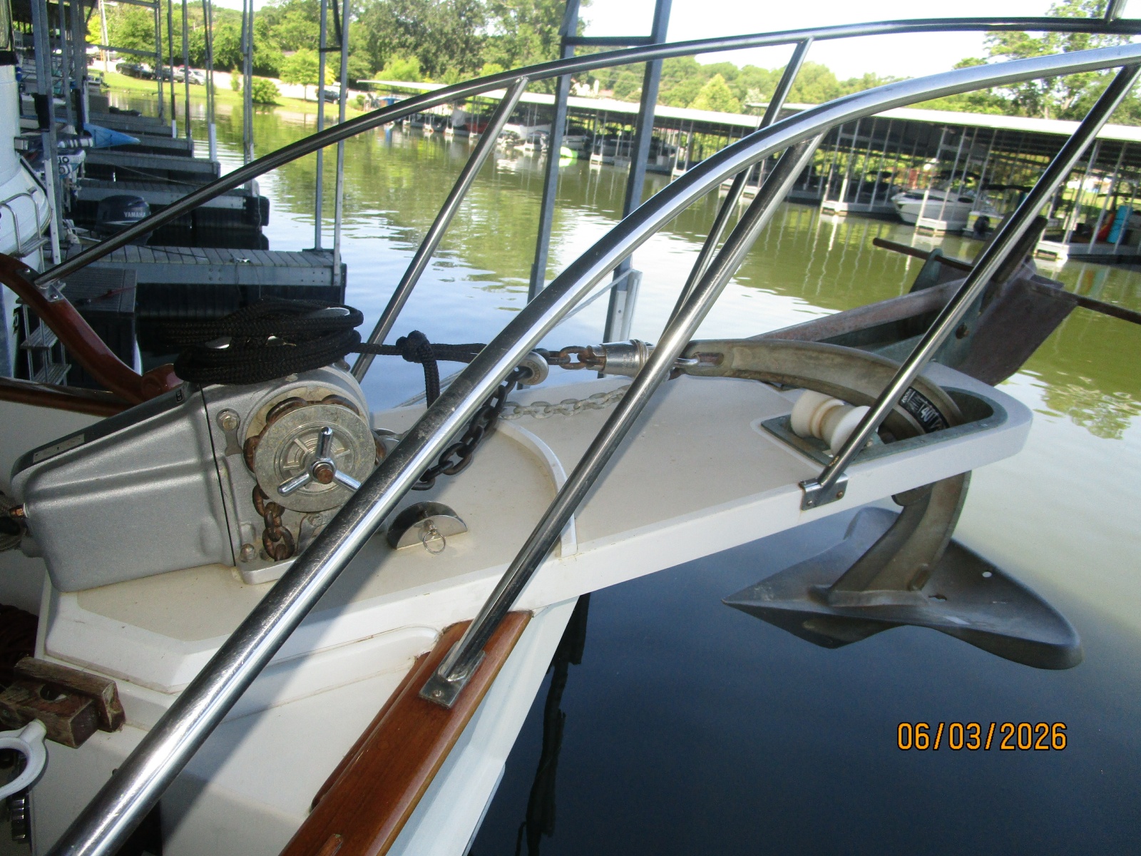 46' Grand Banks anchor windlass2