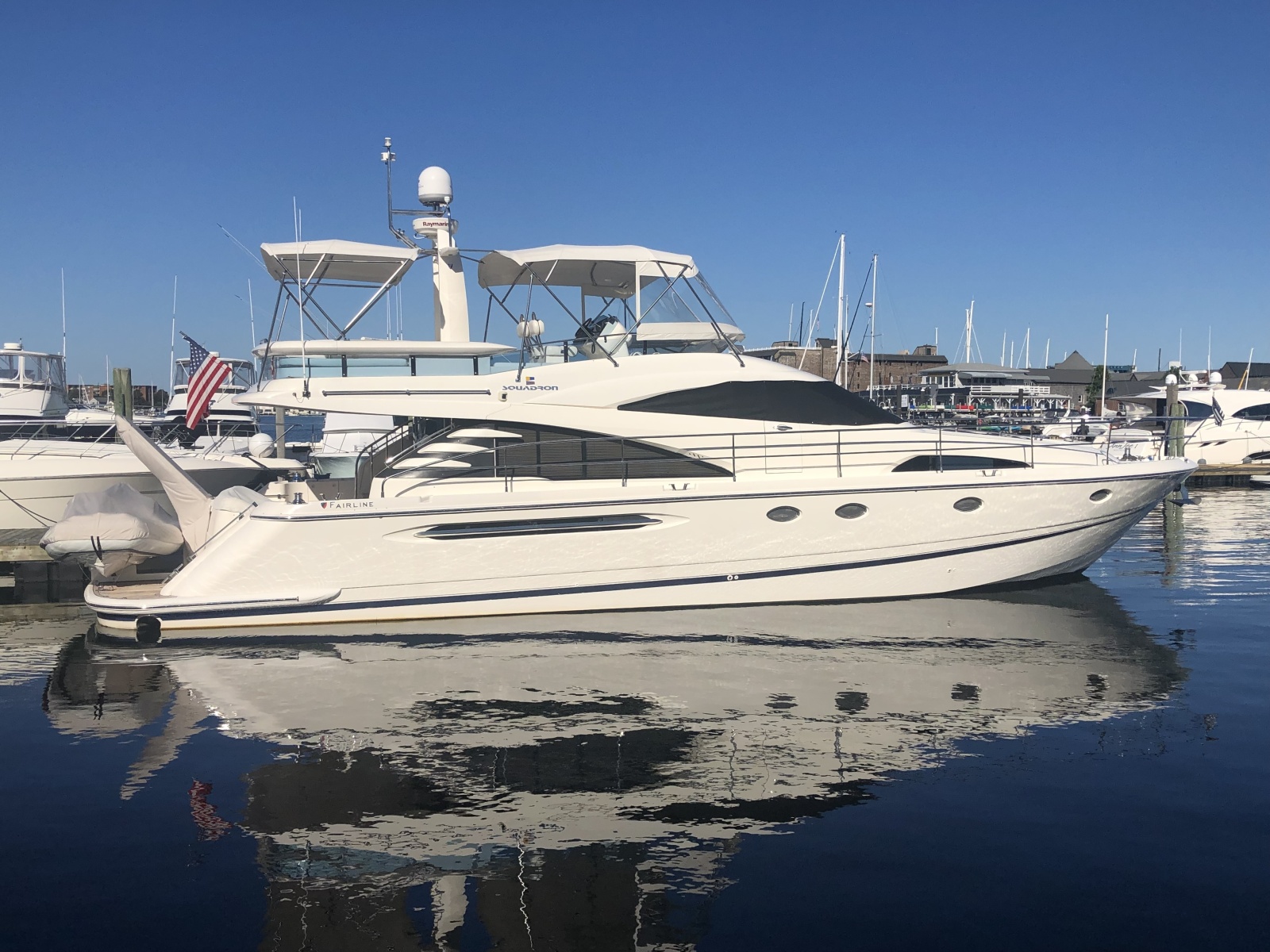 2002 Fairline Squadron 58