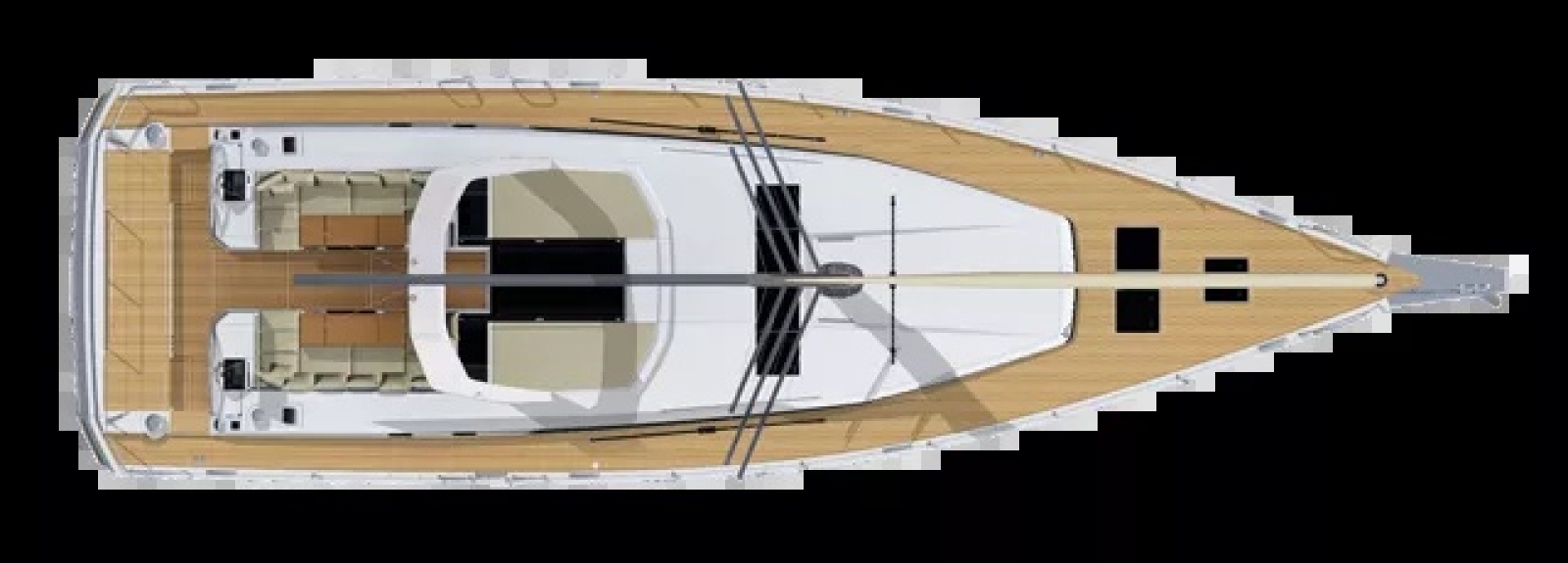 2020 Beneteau Oceanis Yacht 62 Deck Layout