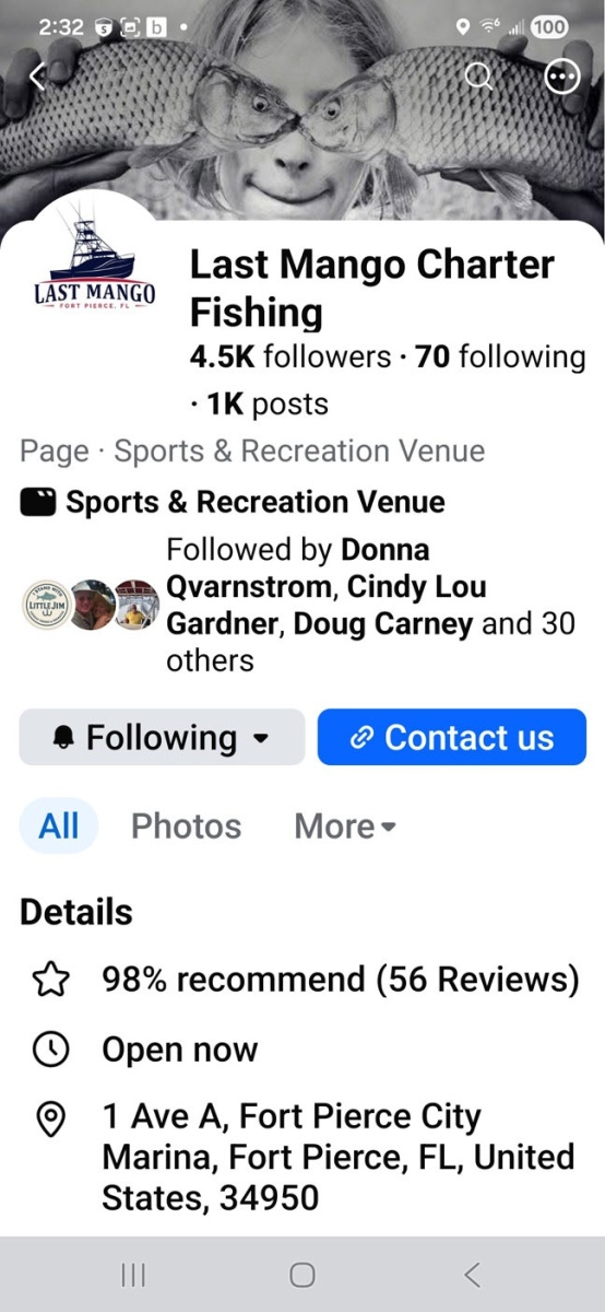 1987 Young Brothers Custom Sport Fish/Charter Business