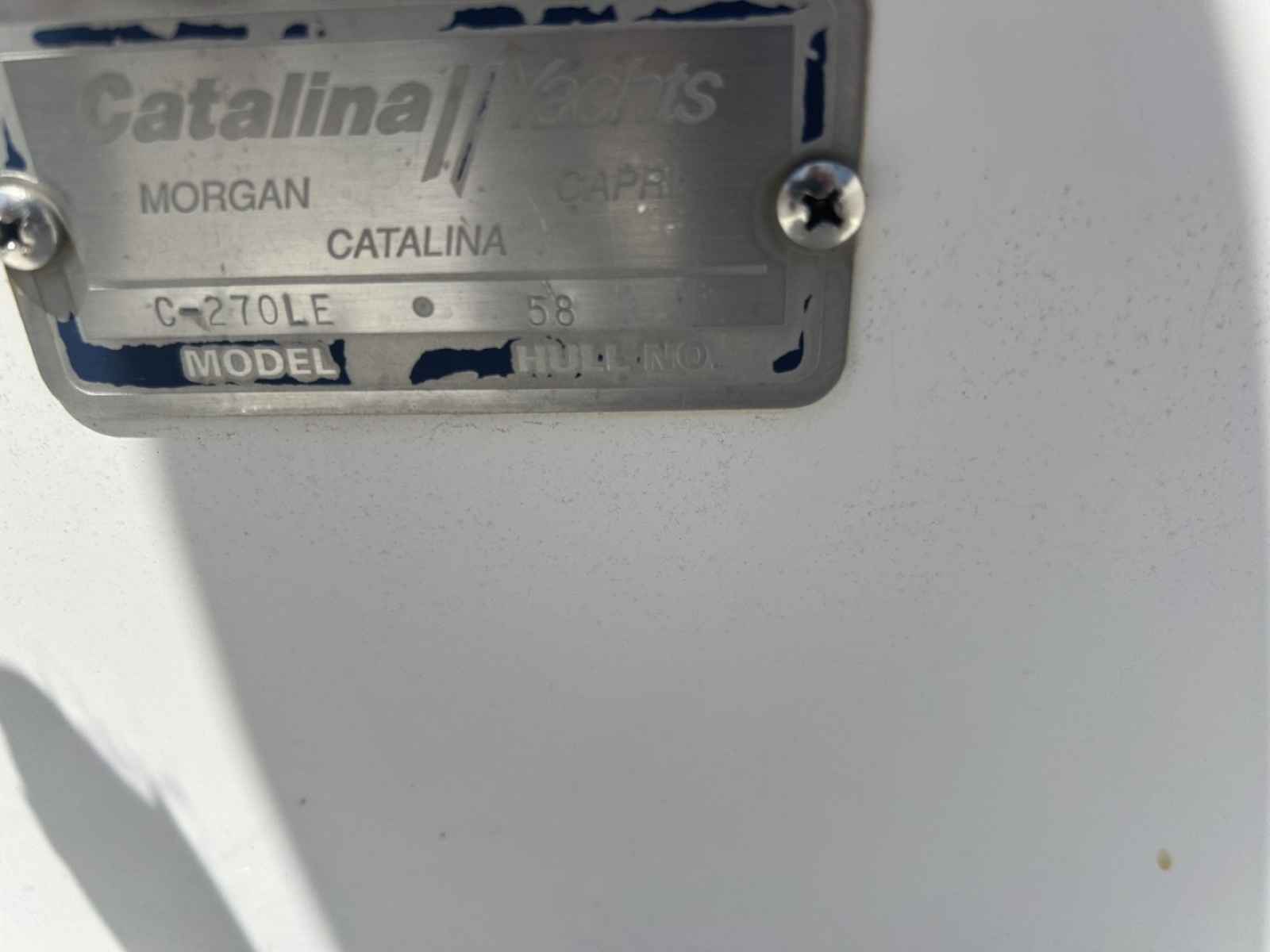 1994 Catalina 270