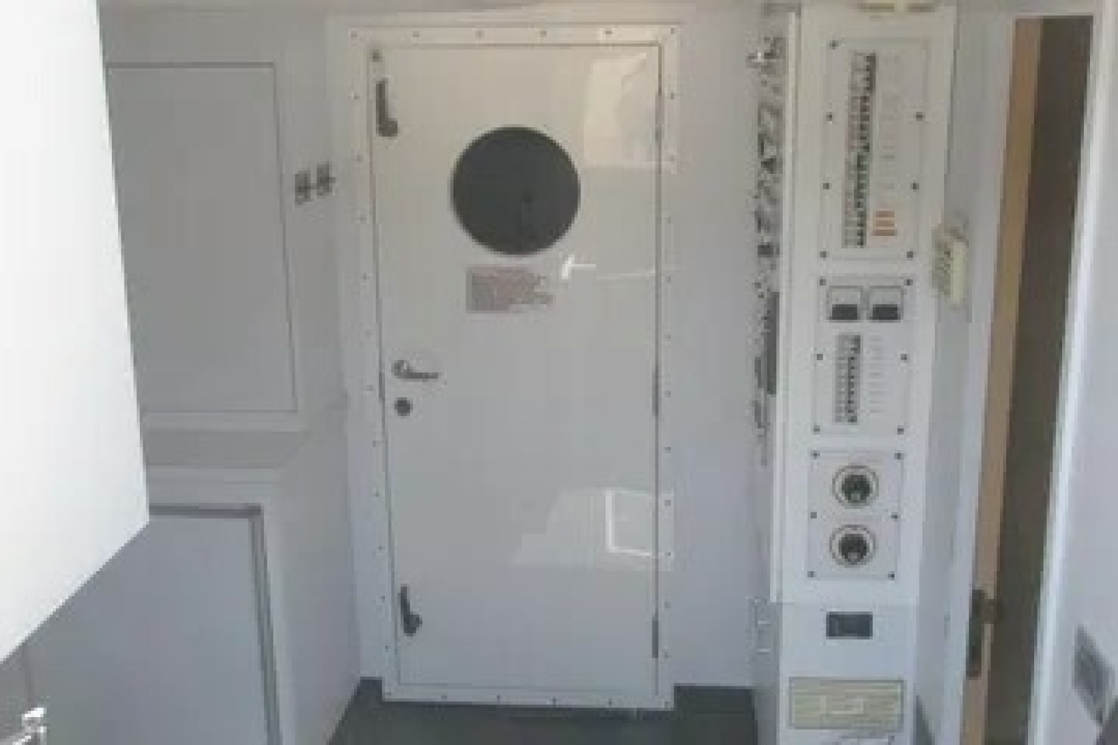 Door to engine room