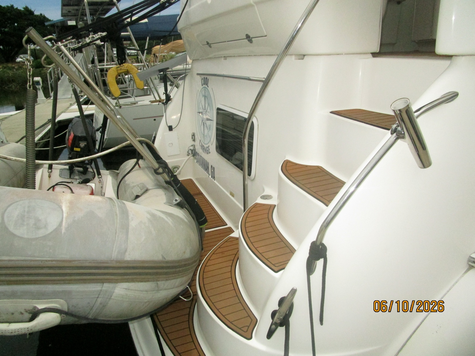 39' Sea Ray swimplatform