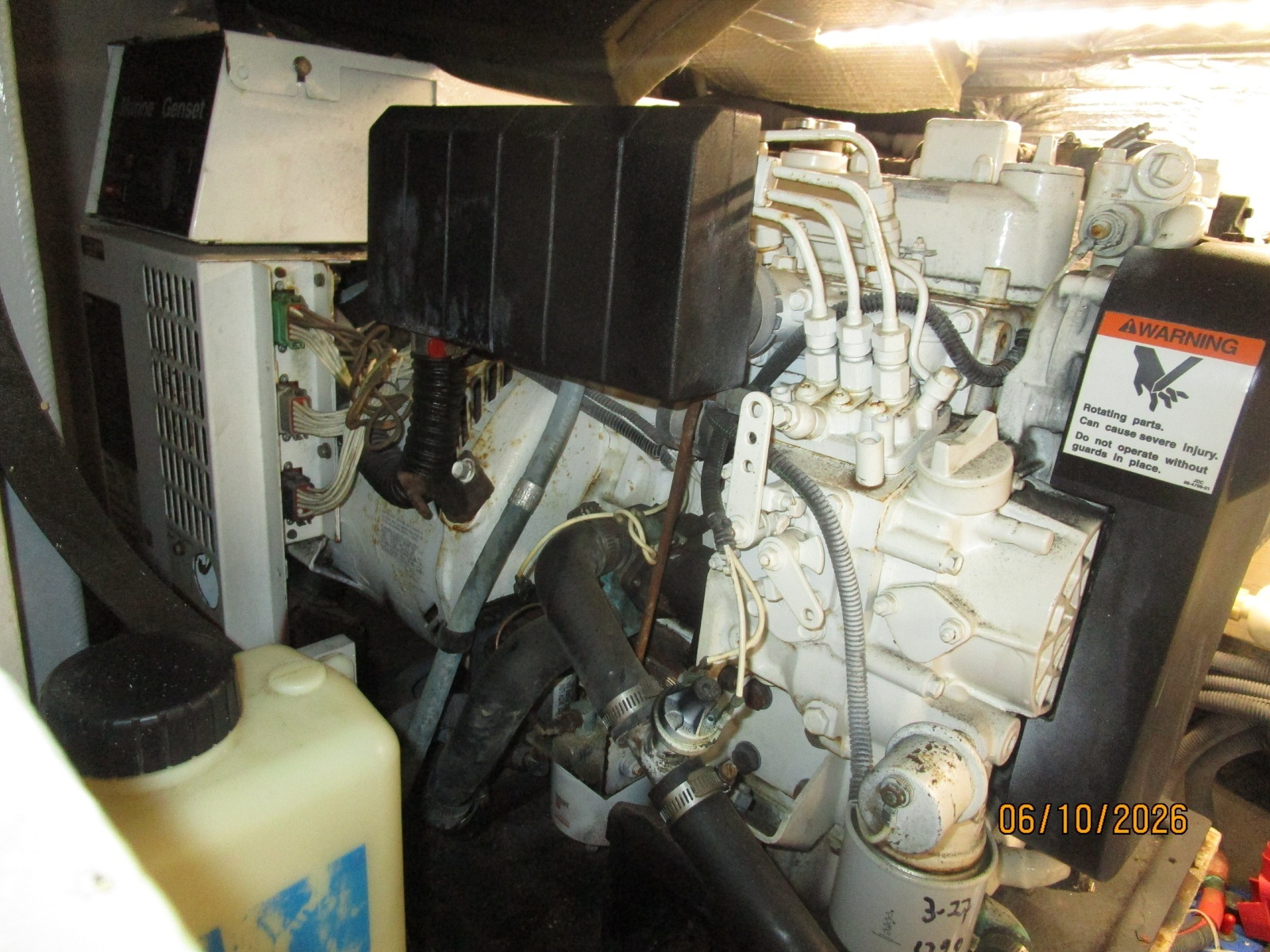 39' Sea Ray generator