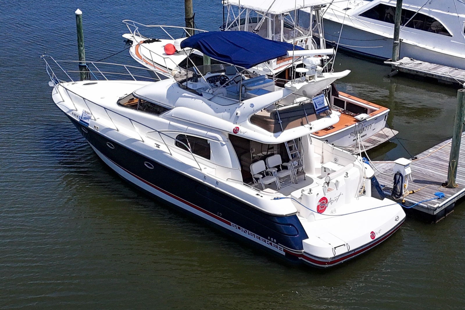 1997 Sunseeker Manhattan 48