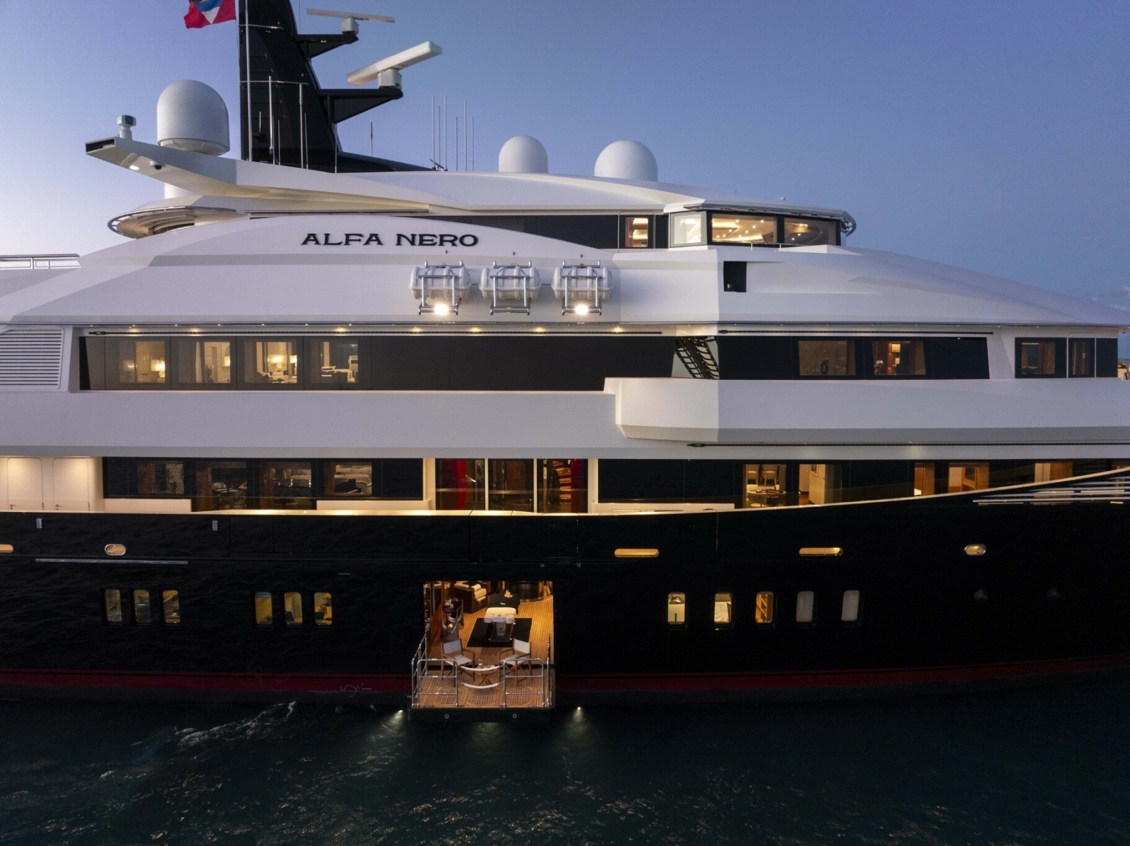 ALFA NERO 269ft Oceanco Yacht For Sale
