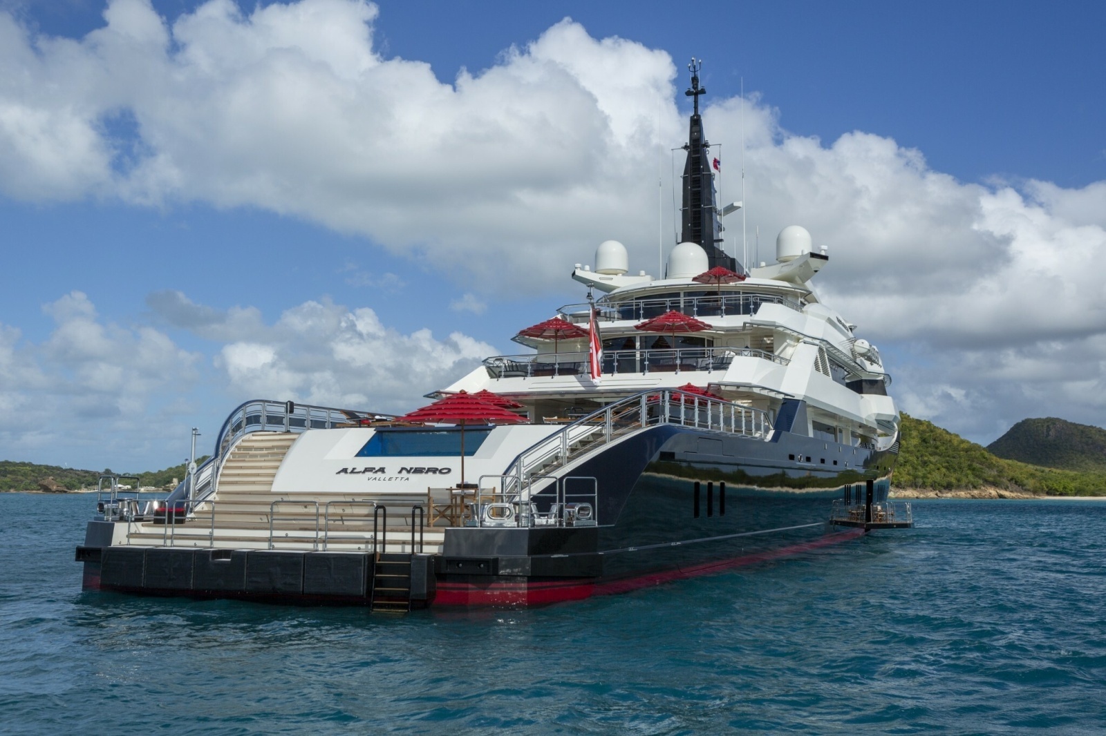 ALFA NERO 269ft Oceanco Yacht For Sale