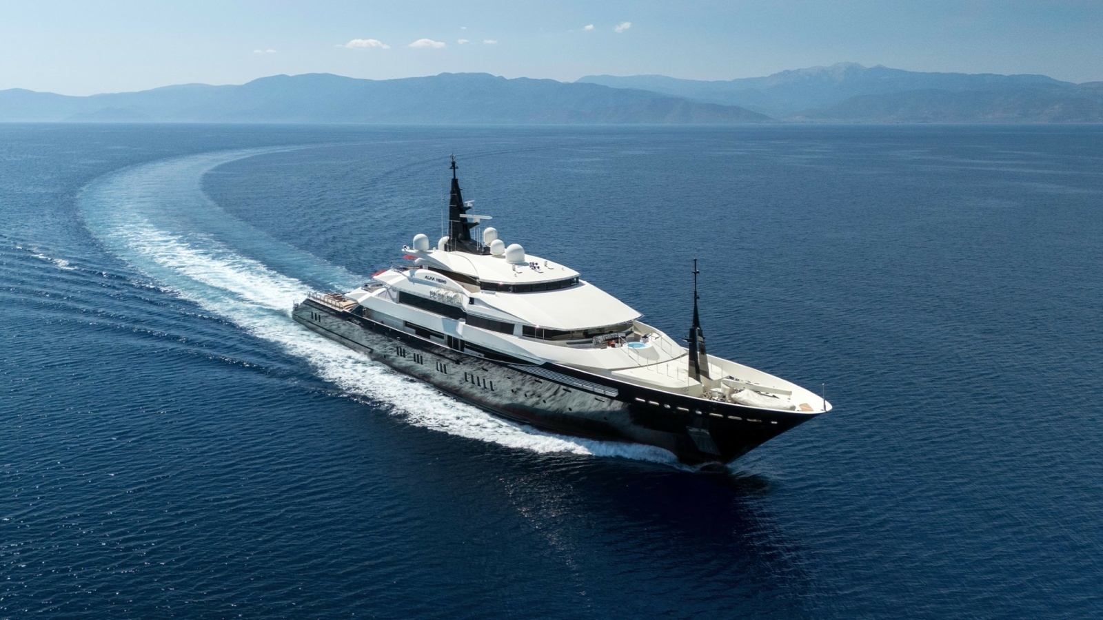 ALFA NERO 269ft Oceanco Yacht For Sale