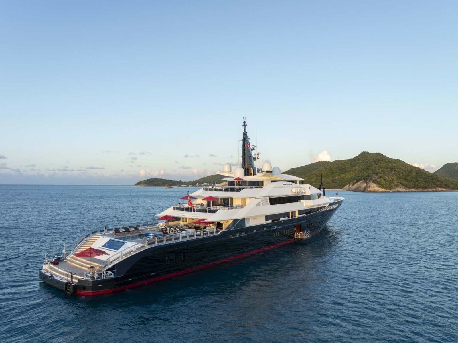 ALFA NERO 269ft Oceanco Yacht For Sale
