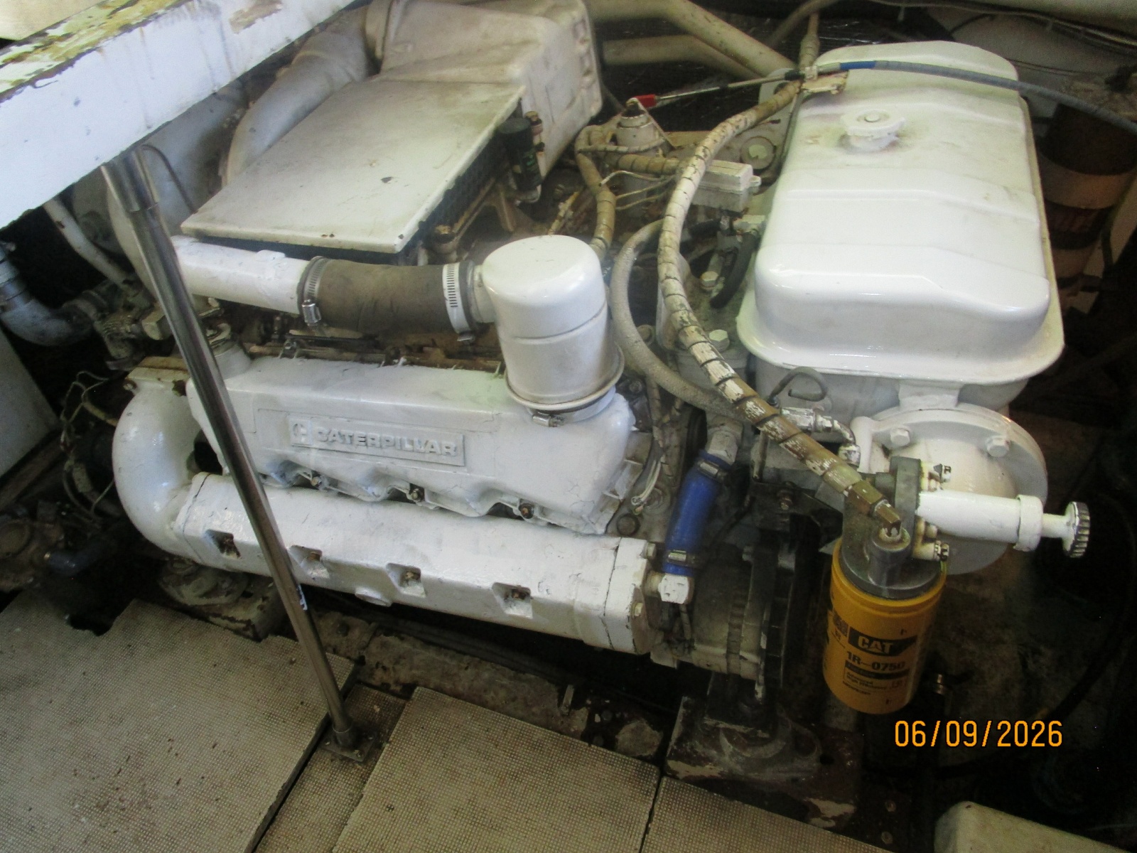 44' High Tech port main engine