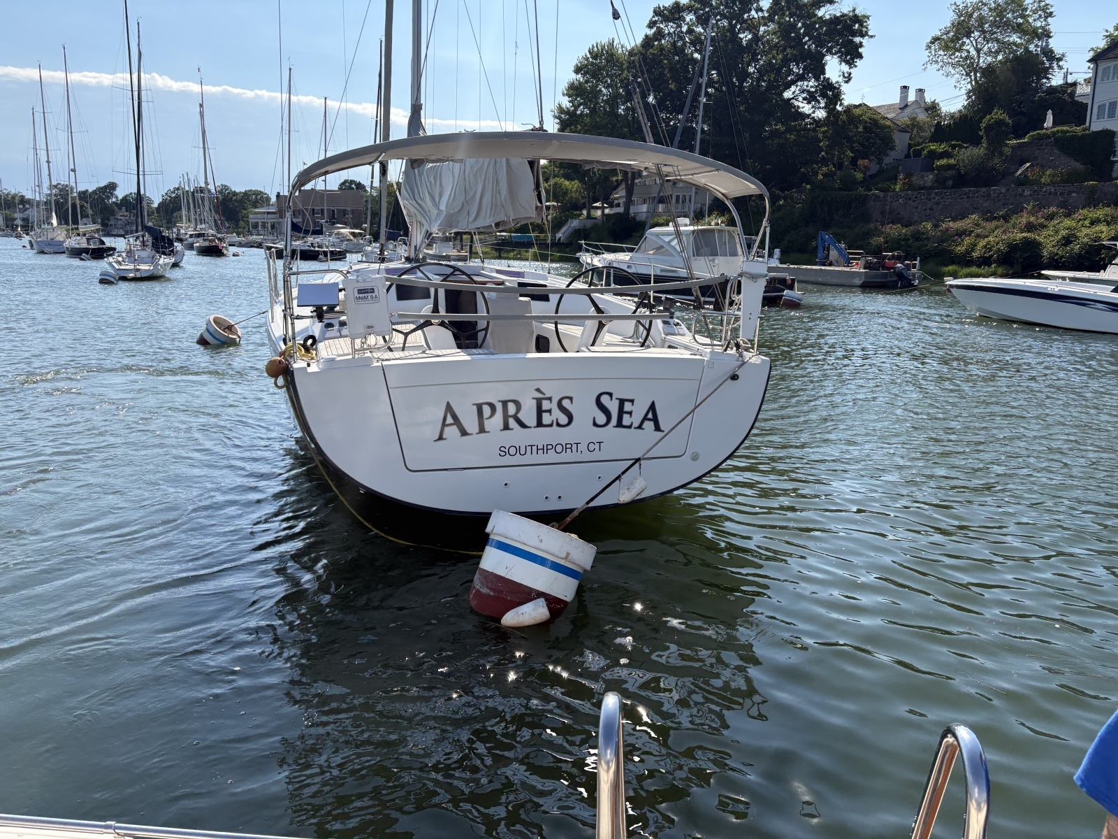 2014 Hanse 415 stern