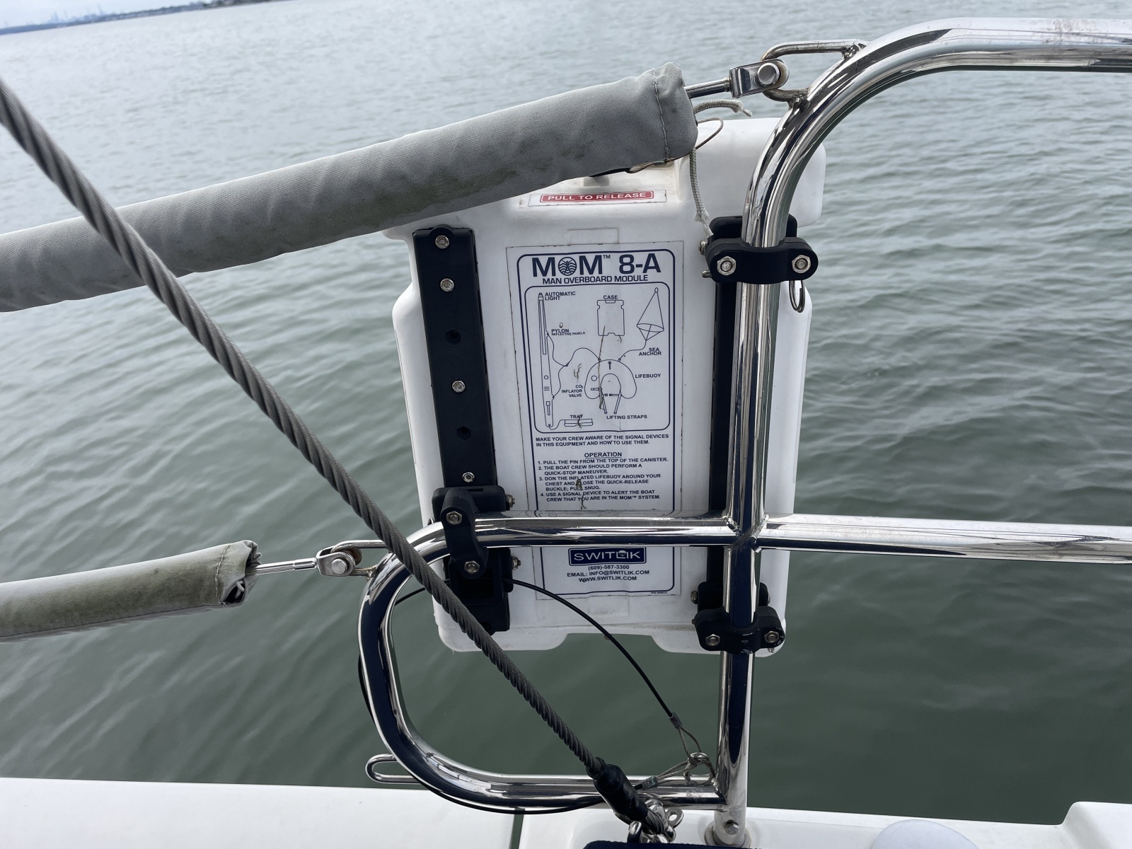 2014 Hanse 415 MOM throwable