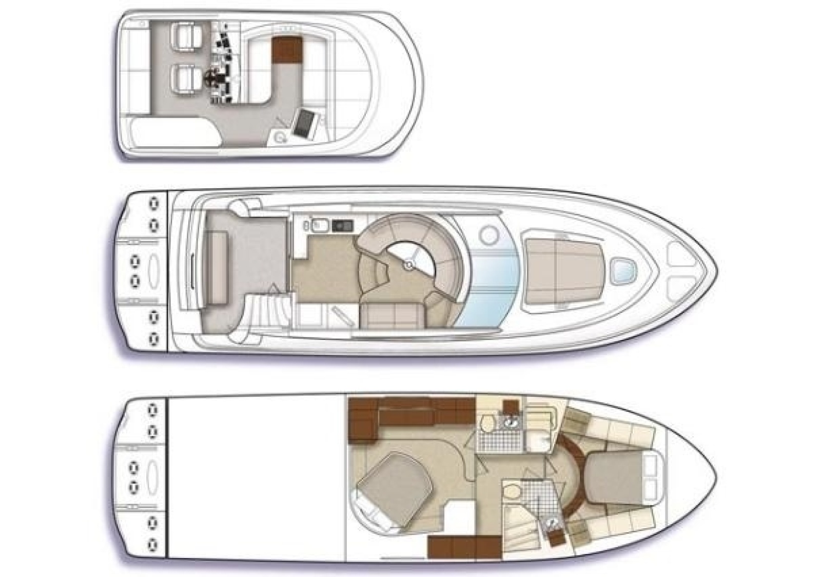 2008 Sea Ray 47 Sedan Bridge — 0005761937