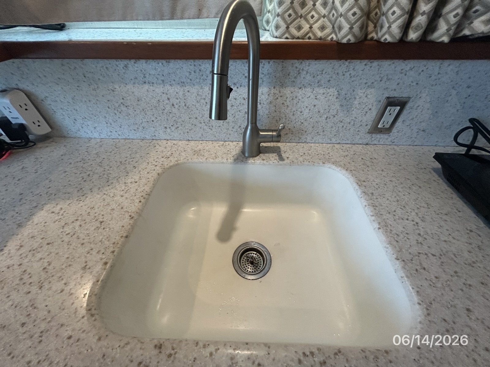 42' Cruisers galley sink