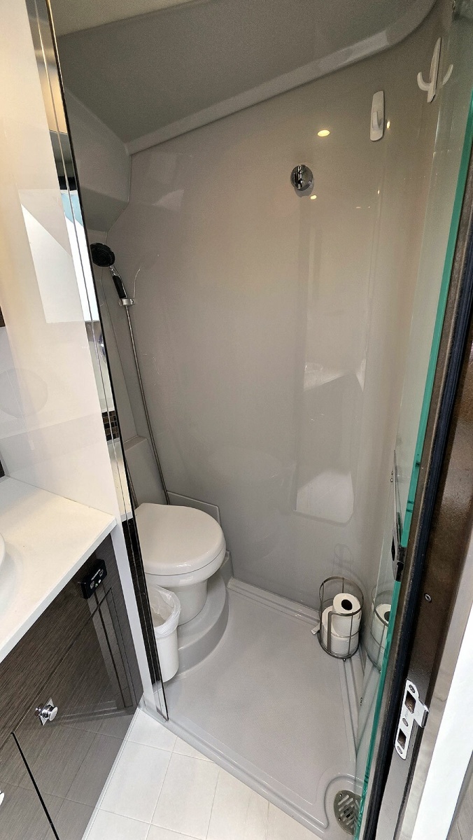 Guest Head Shower and Toilet