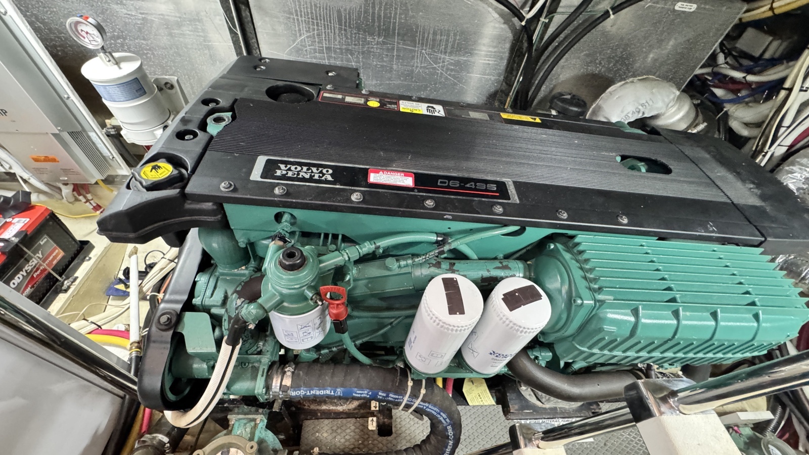 2007 Carver 47 Motor Yacht Engine Room