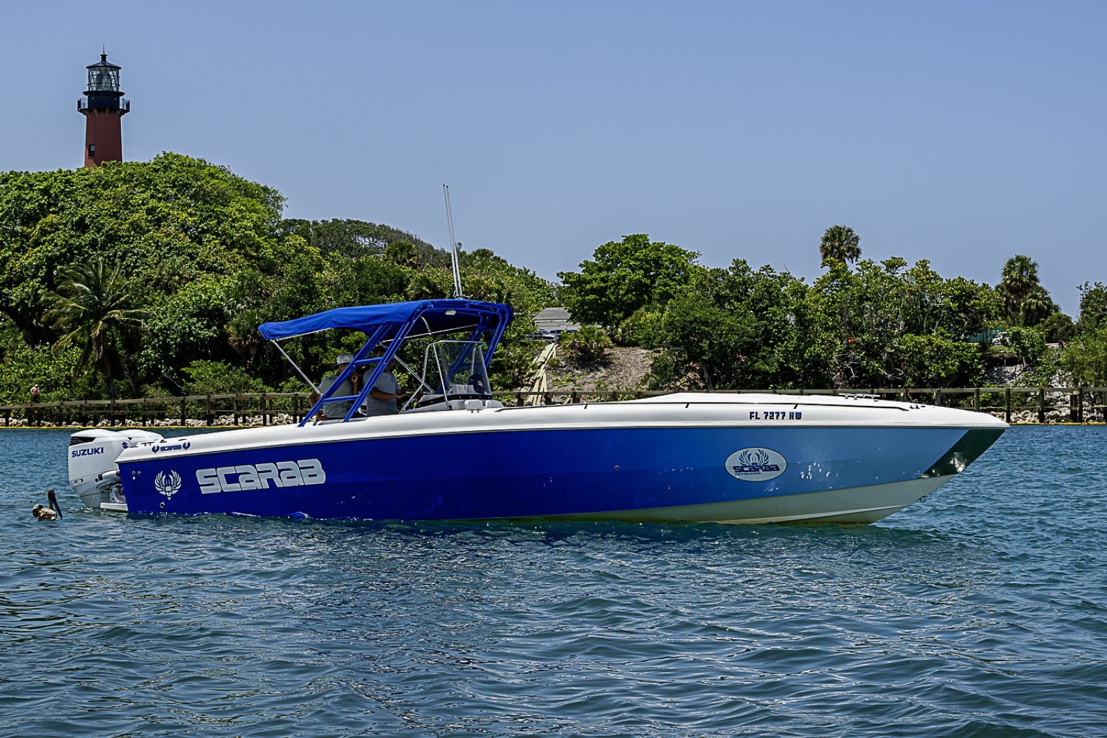 1995 Wellcraft Scarab 34