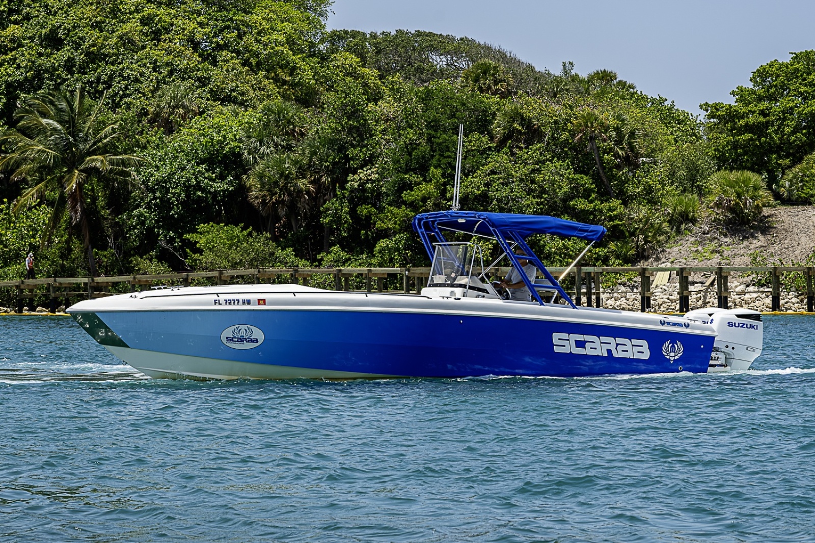 1995 Wellcraft Scarab 34
