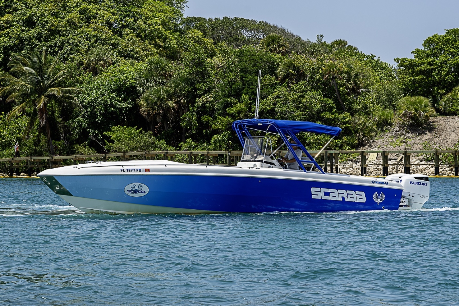 1995 Wellcraft Scarab 34