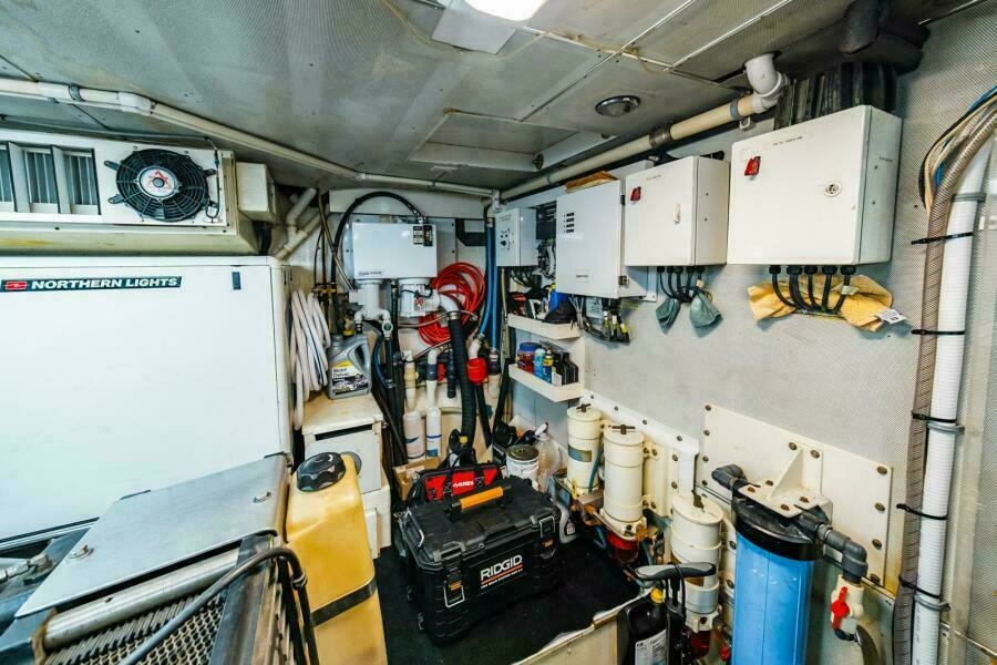 Ahead of Port Engine