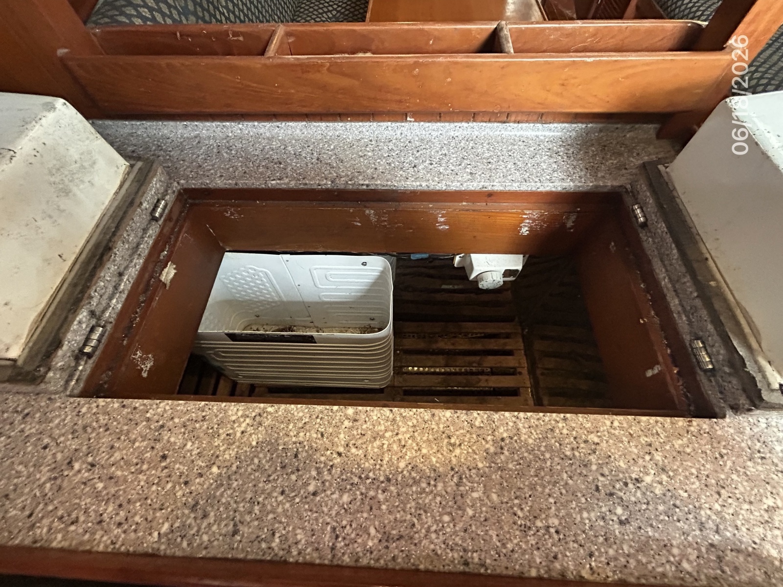 37' Tayana galley refrigeration