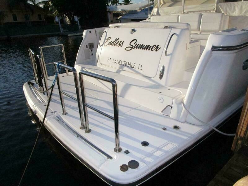 Extra Wide Swim Platform