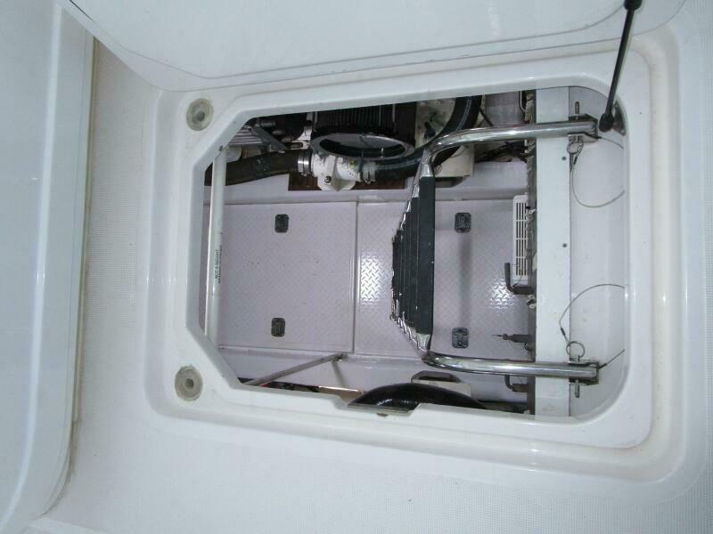 Helm Deck Engine Room Access