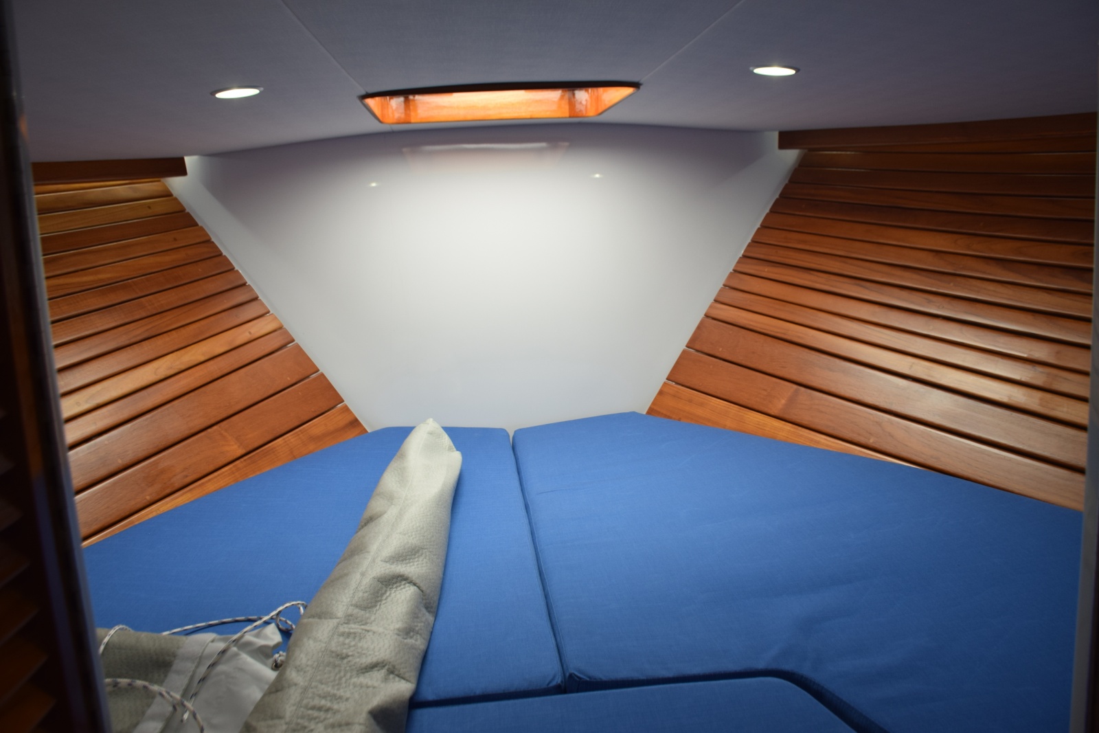 Berth Area With Filler   Cockpit Shade In Storage Bag