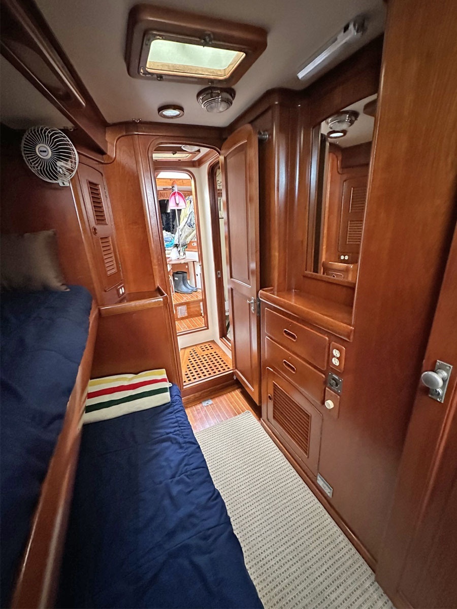 Guest Cabin Fwd to Forepeak