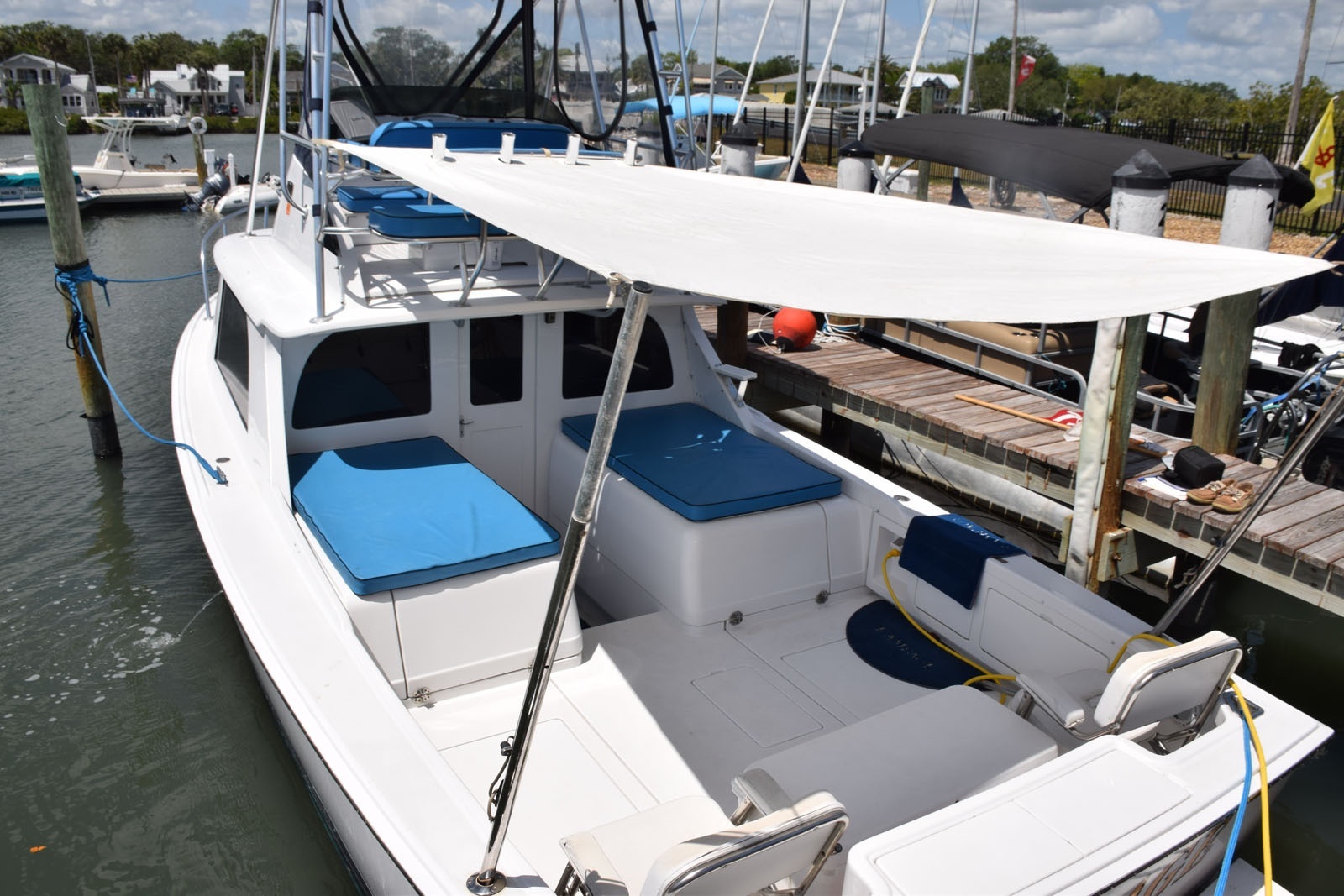Stainless Poles Fit Rod Holders, Easily Deployed