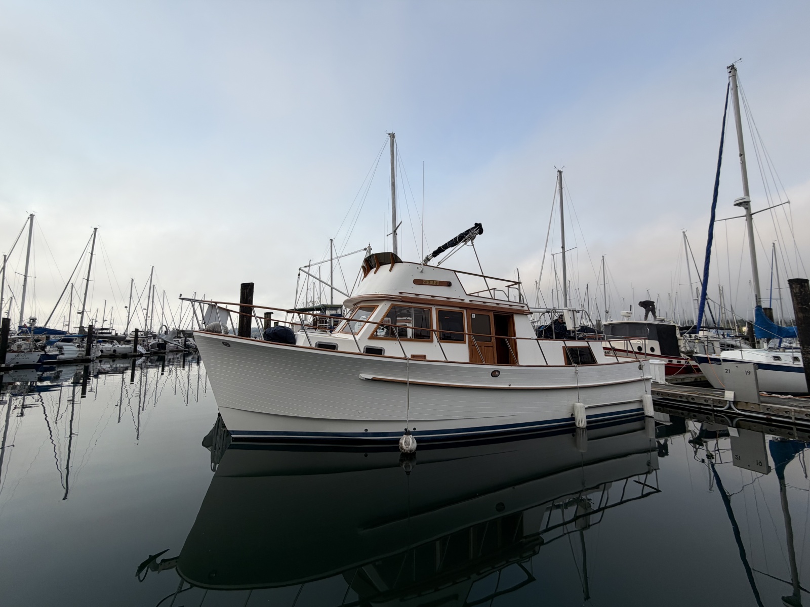 1988 Monk 36 Aft Cabin