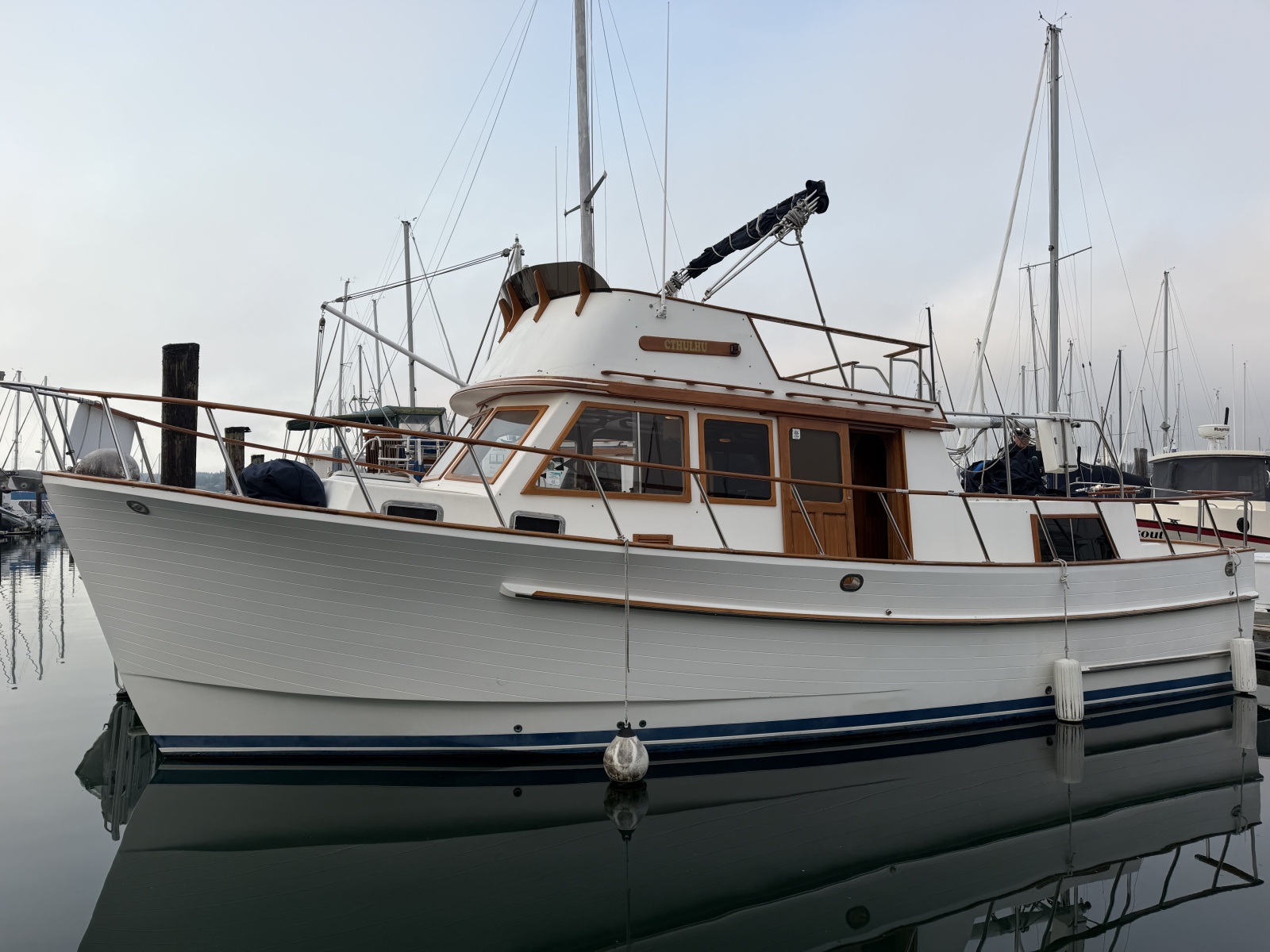 1988 Monk 36 Aft Cabin