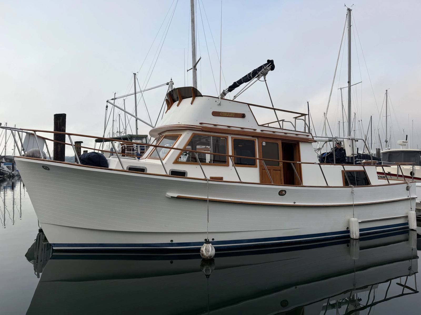 1988 Monk 36 Aft Cabin
