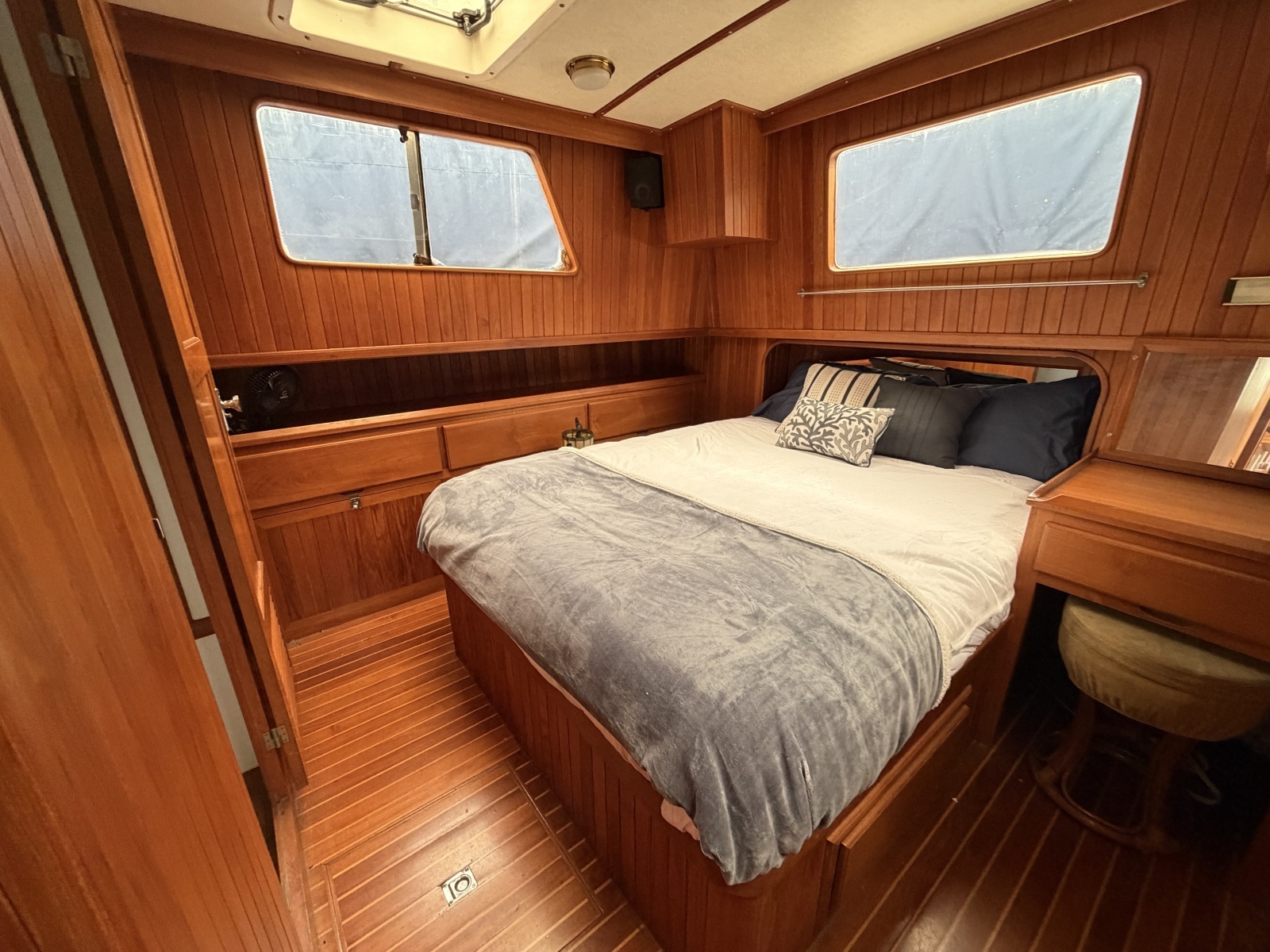 1988 Monk 36 Aft Cabin