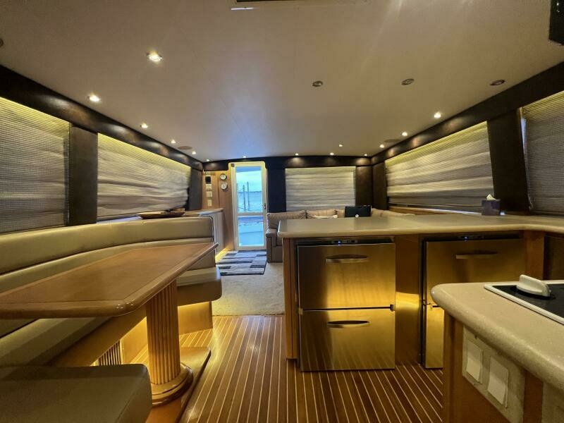 Hatteras SF Down Time - Galley