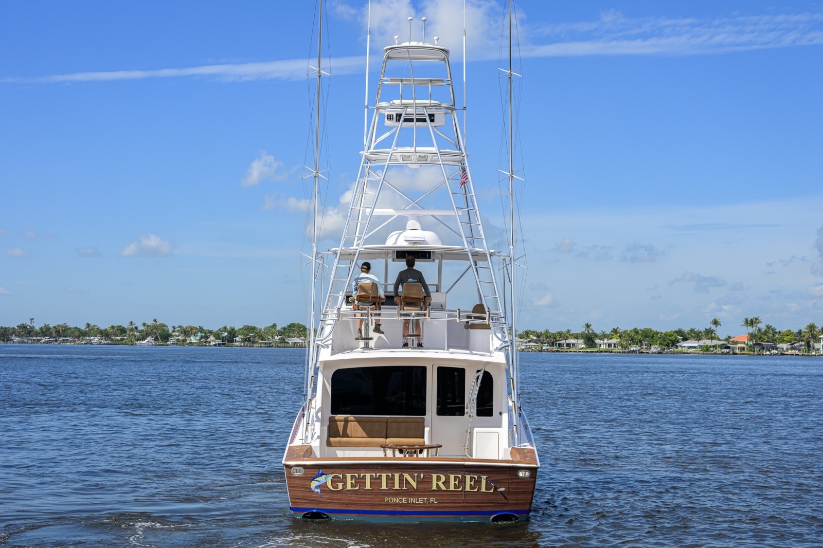 Viking 50 GETTIN' REEL - Aft Profile
