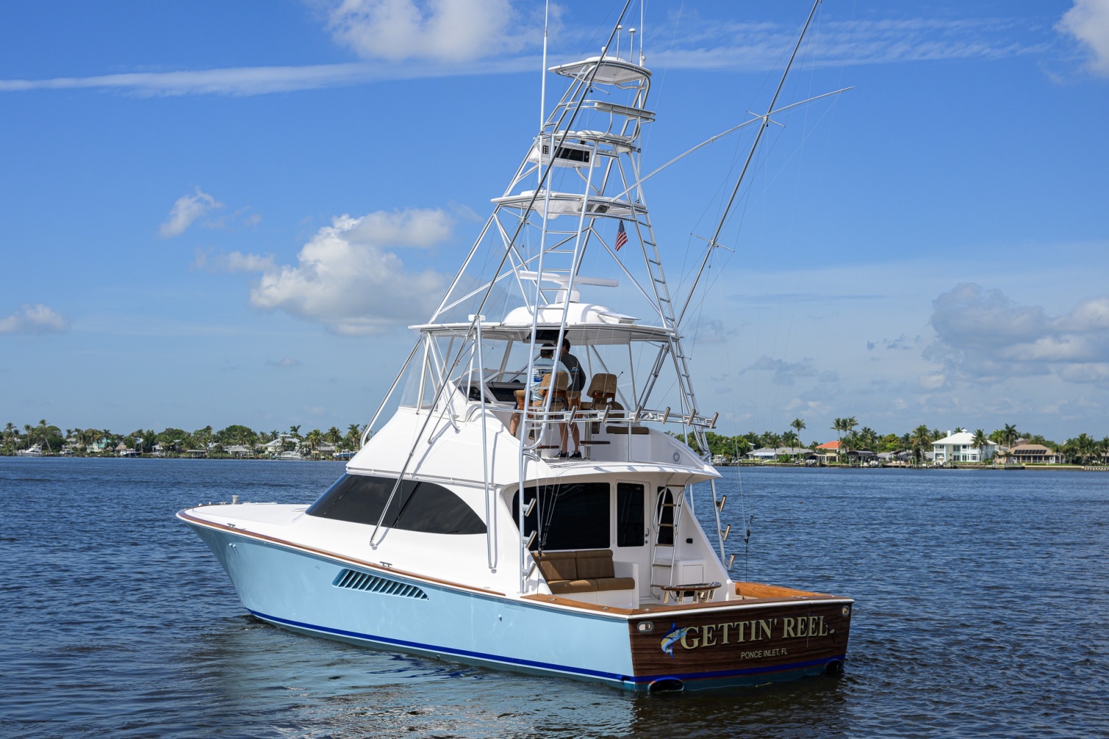 Viking 50 GETTIN' REEL - Port Aft Profile