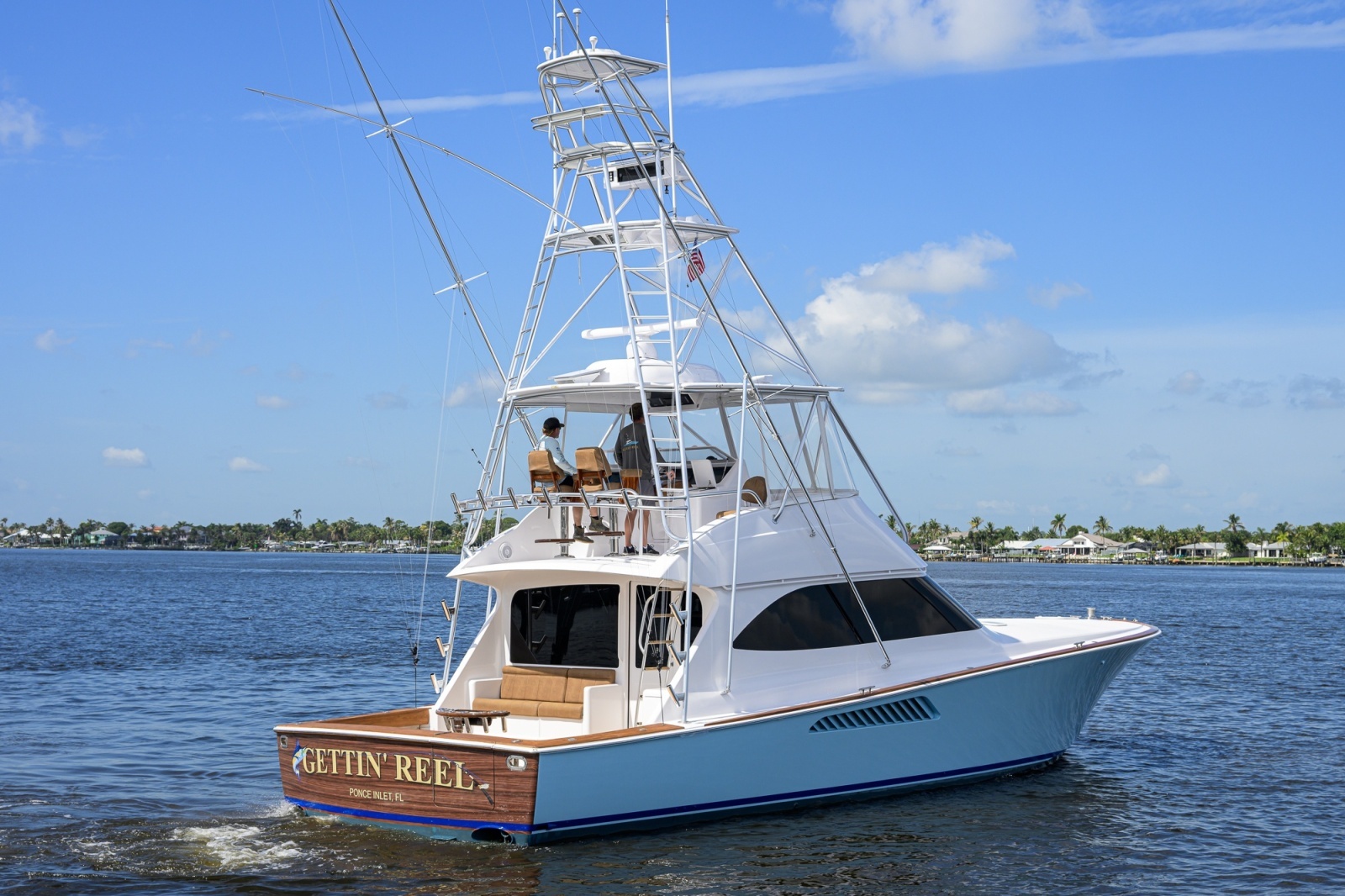 Viking 50 GETTIN' REEL - Starboard Aft PRofile