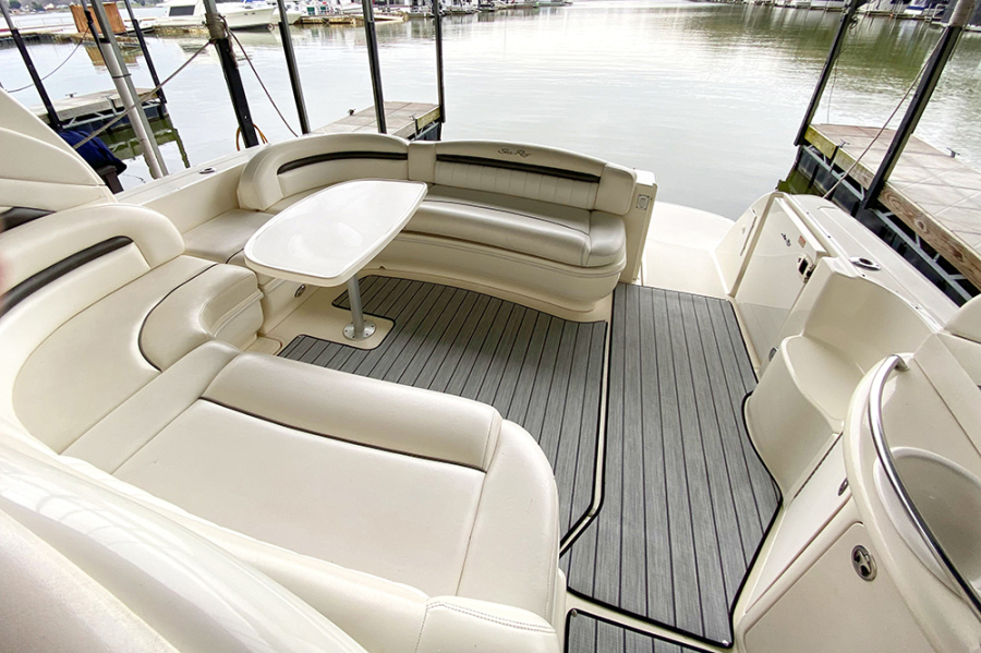 Cockpit looking aft