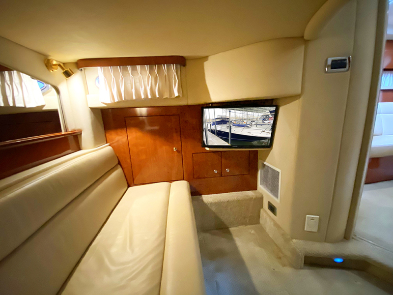 TV in the aft cabin