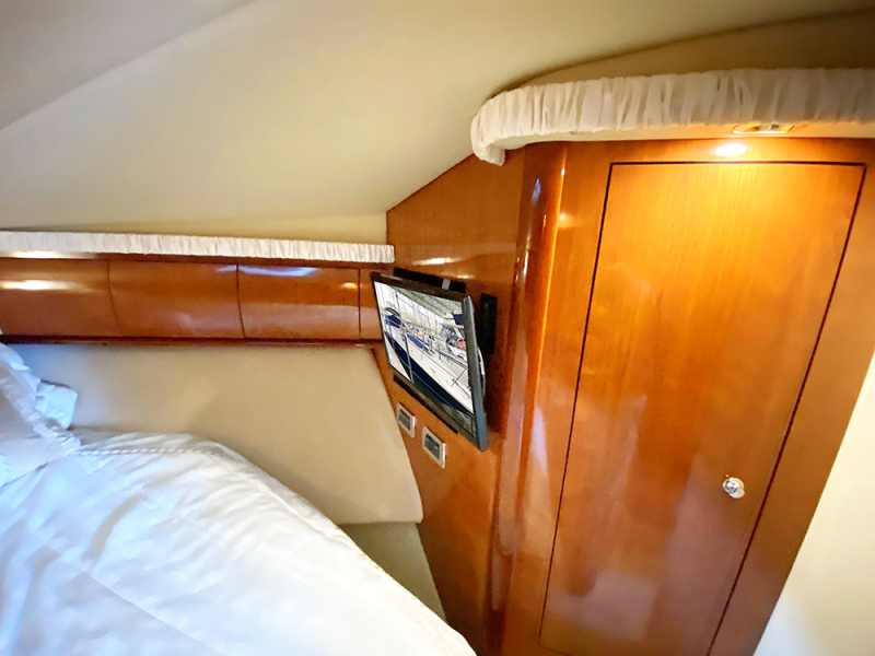 TV in the master stateroom