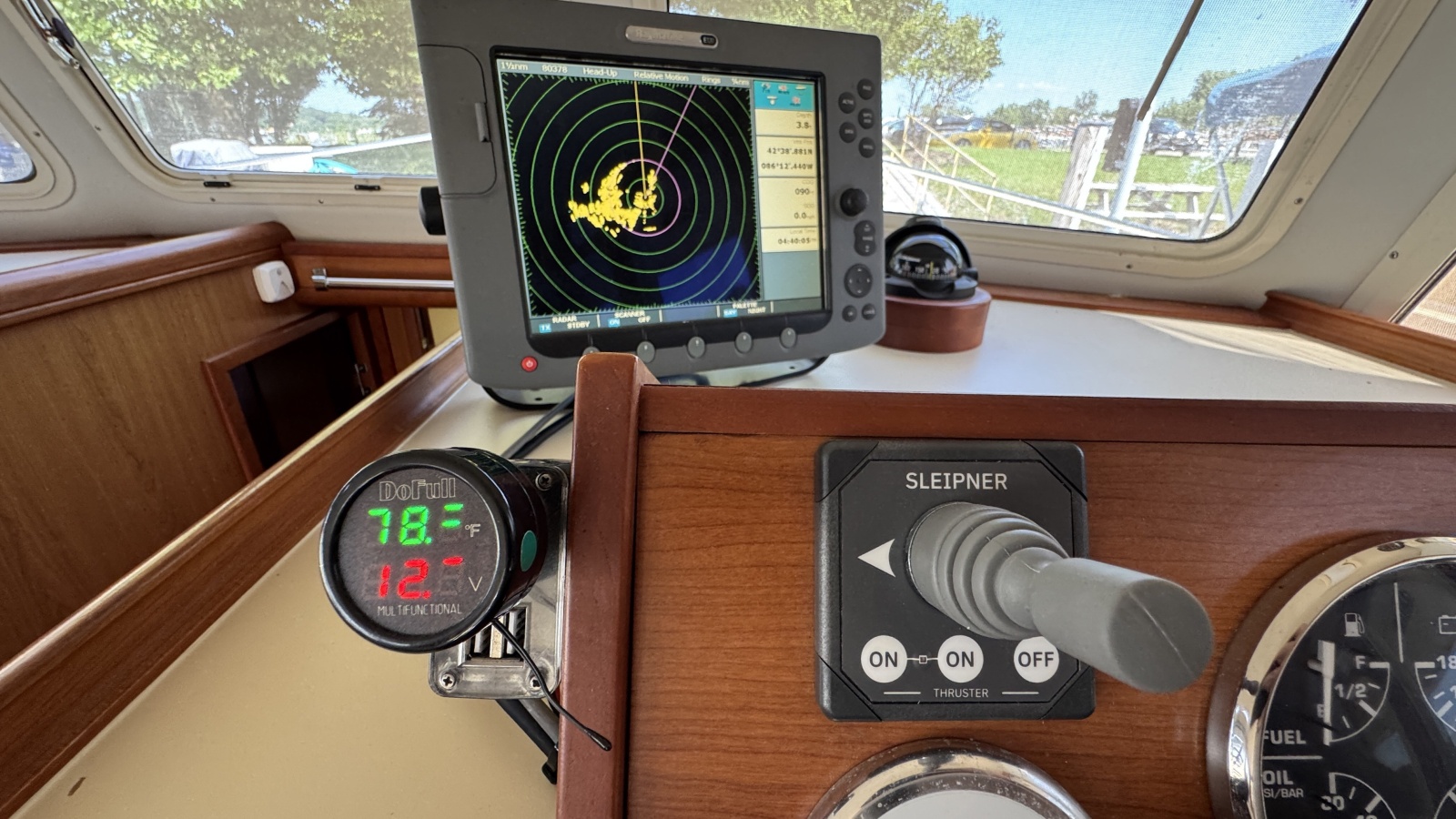 Helm Navigation Controls