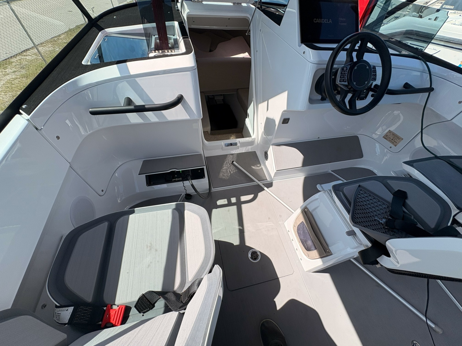 Candela C-8 cockpit
