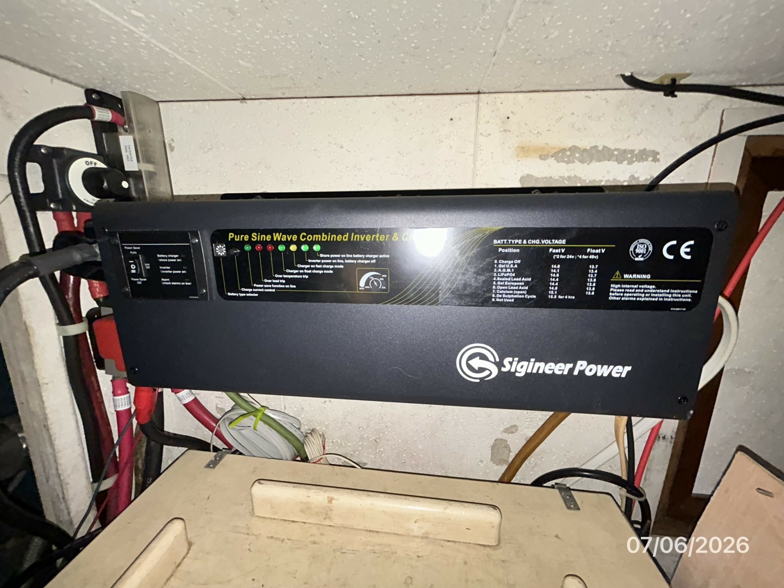 36' Monk inverter