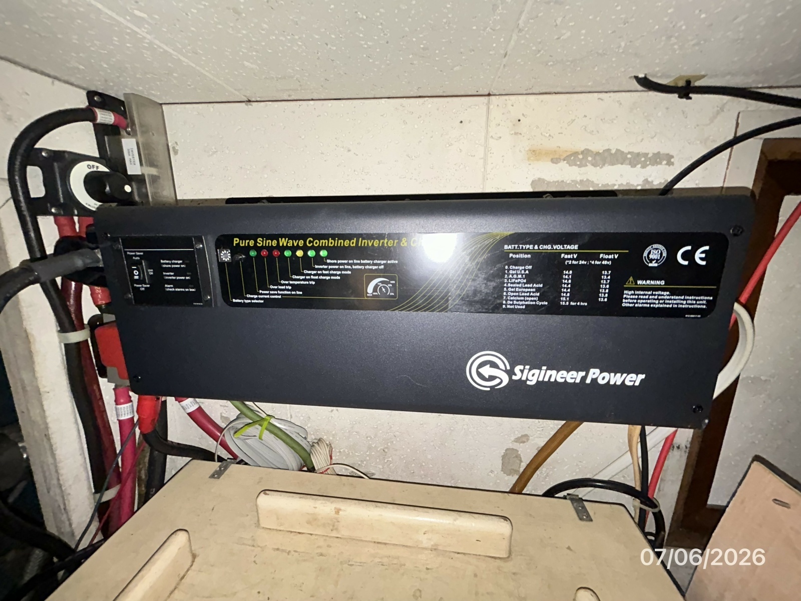 36' Monk inverter