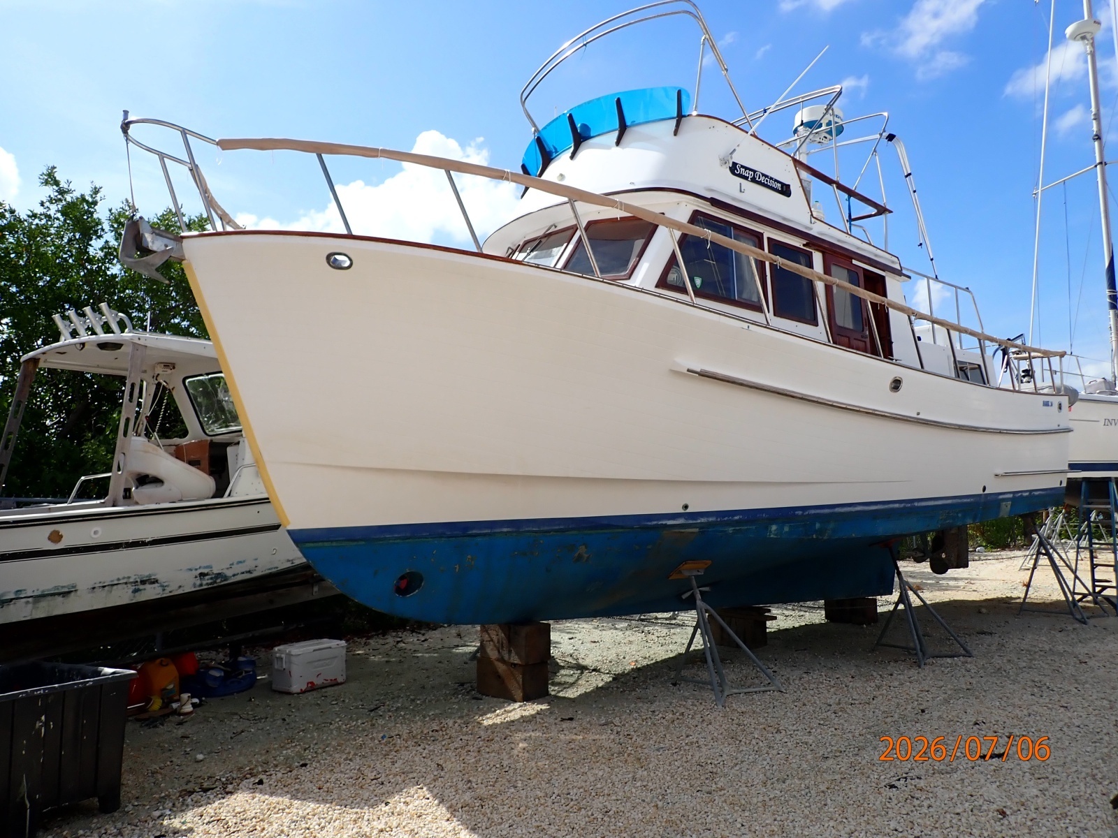 36' Monk port forward profile