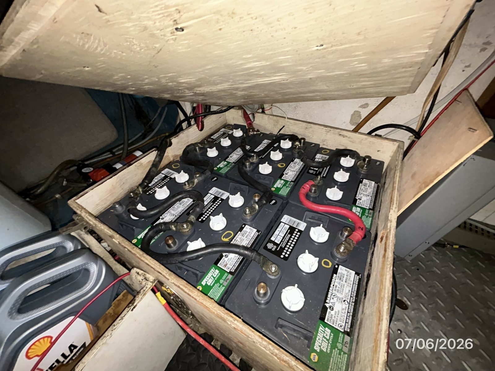 36' Monk house battery bank