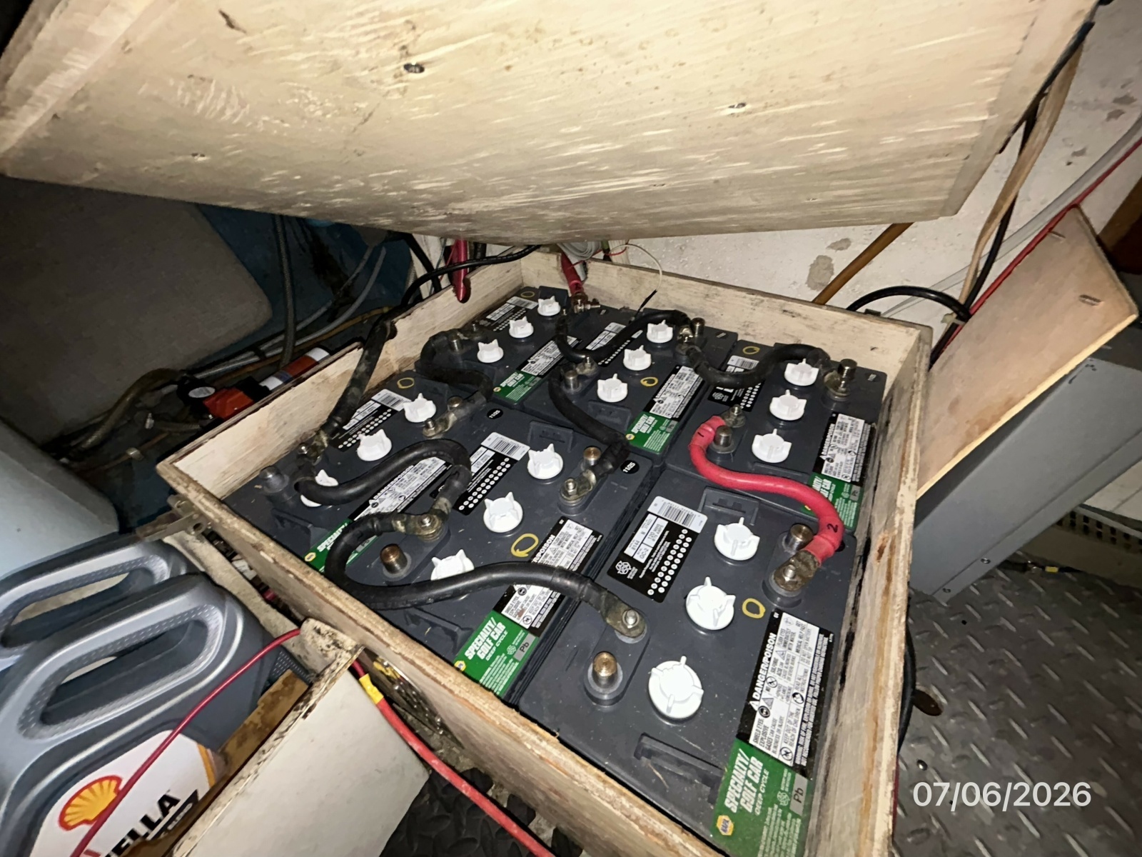 36' Monk house battery bank