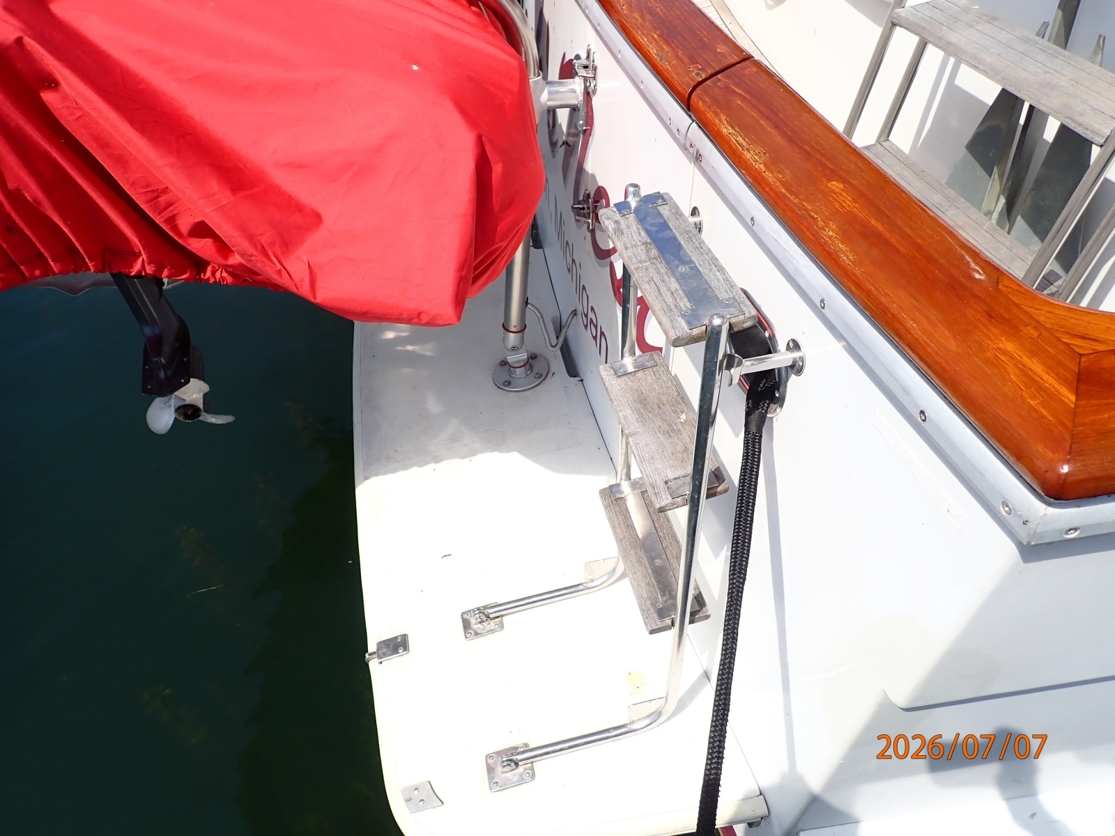 42' Ocean Alexander swimplatform